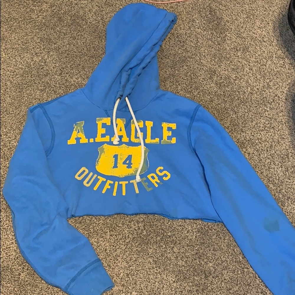 Cropped American Eagle hoodie